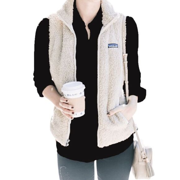 PATAGONIA Los Gatos Fleece Vest Size Small - Picture 1 of 3